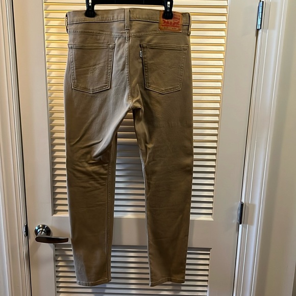 Khaki Levi 510 Jeans - Picture 3 of 5
